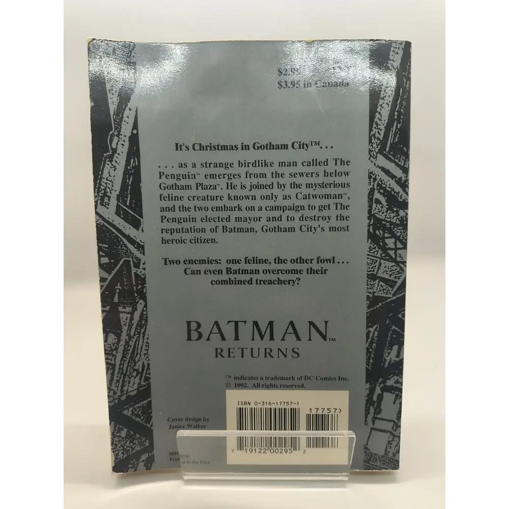 Batman Returns 1992 Official Movie Comic Adaptation Graphic Novel TPB DC Comics